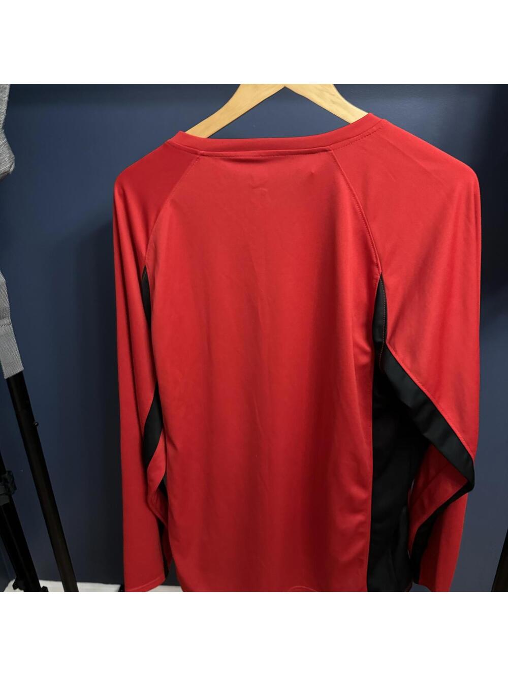Calgary Flames NHL Athletic Jersey, V Neck, Mens Large, 100% Polyester - Picture 4 of 5
